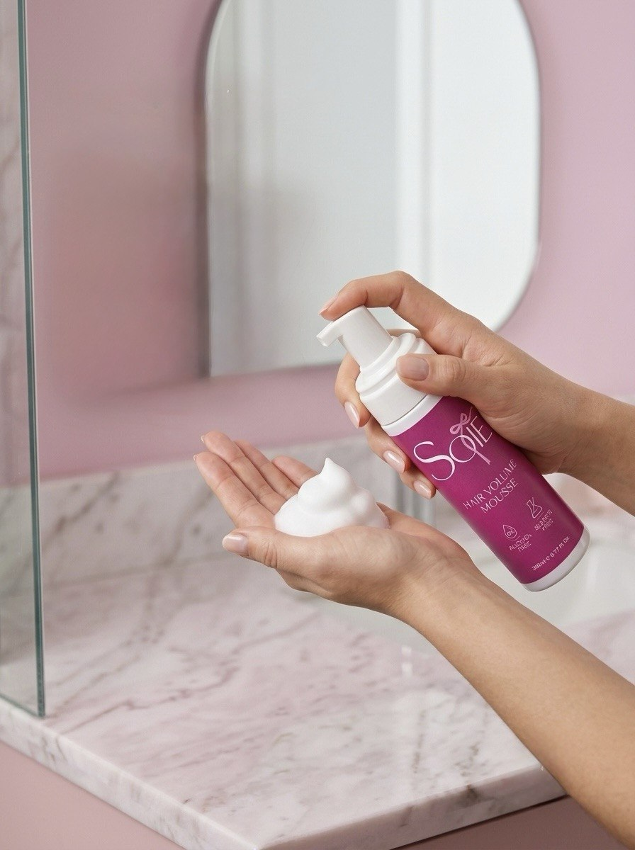 How to use SOIE Hair Volume Mousse
